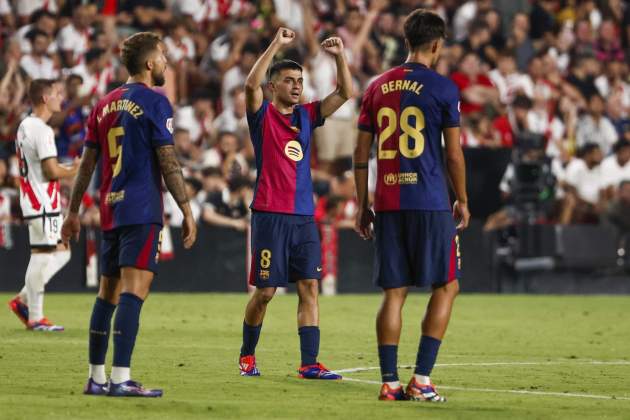 Pedri gol Rayo Vallecano Barça / Foto: EFE