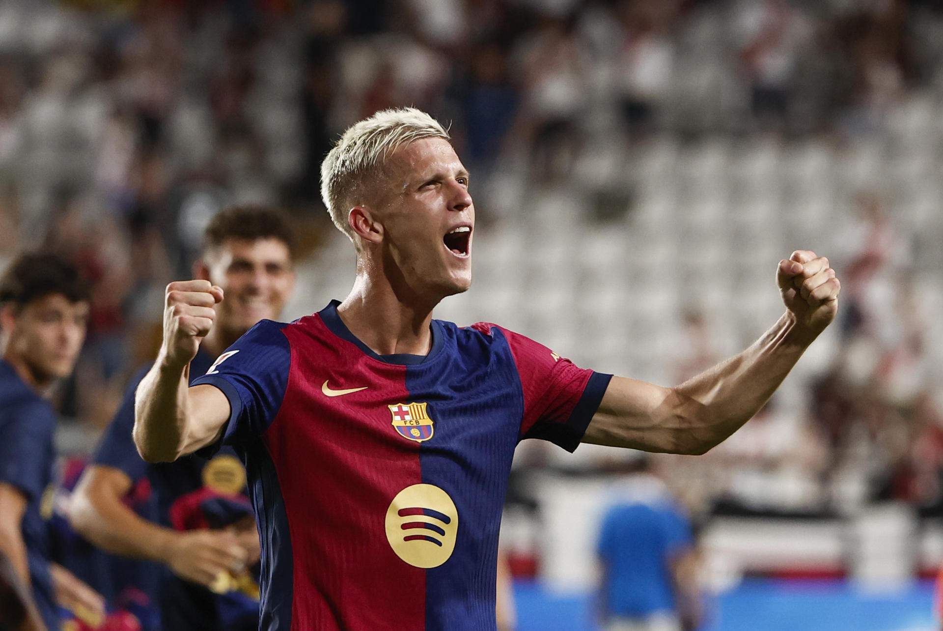 Dani Olmo, enamorat de Hansi Flick: "Té guanyar entre cella i cella"