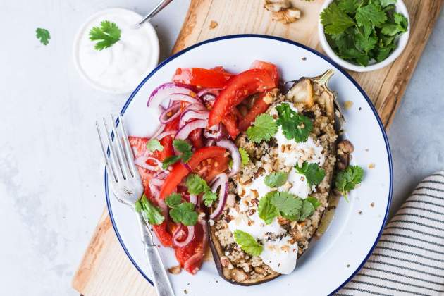 Berenjenas rellenas de carne picada / Foto: Unsplash