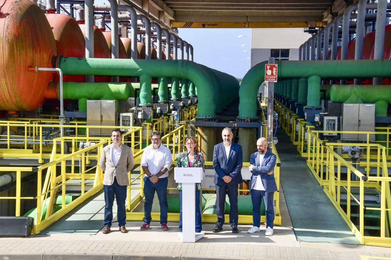 Les dessalinitzadores catalanes han produït 190 hm3 d’aigua potable des del 2022