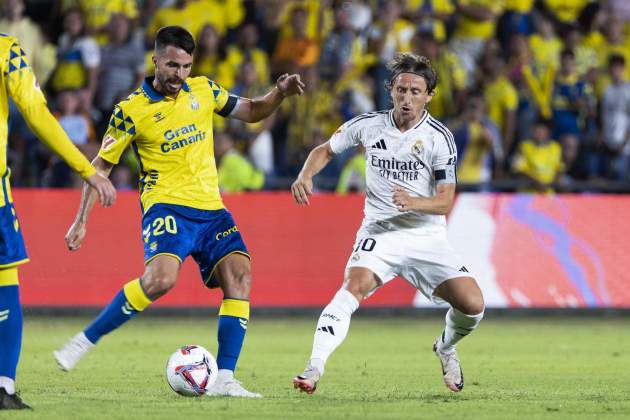 Kirian Modric Las Palmas Reial Madrid / Foto: EFE