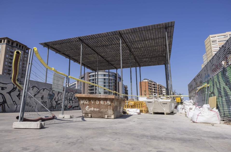 Obras Santos Estació / Foto: Carlos Baglietto