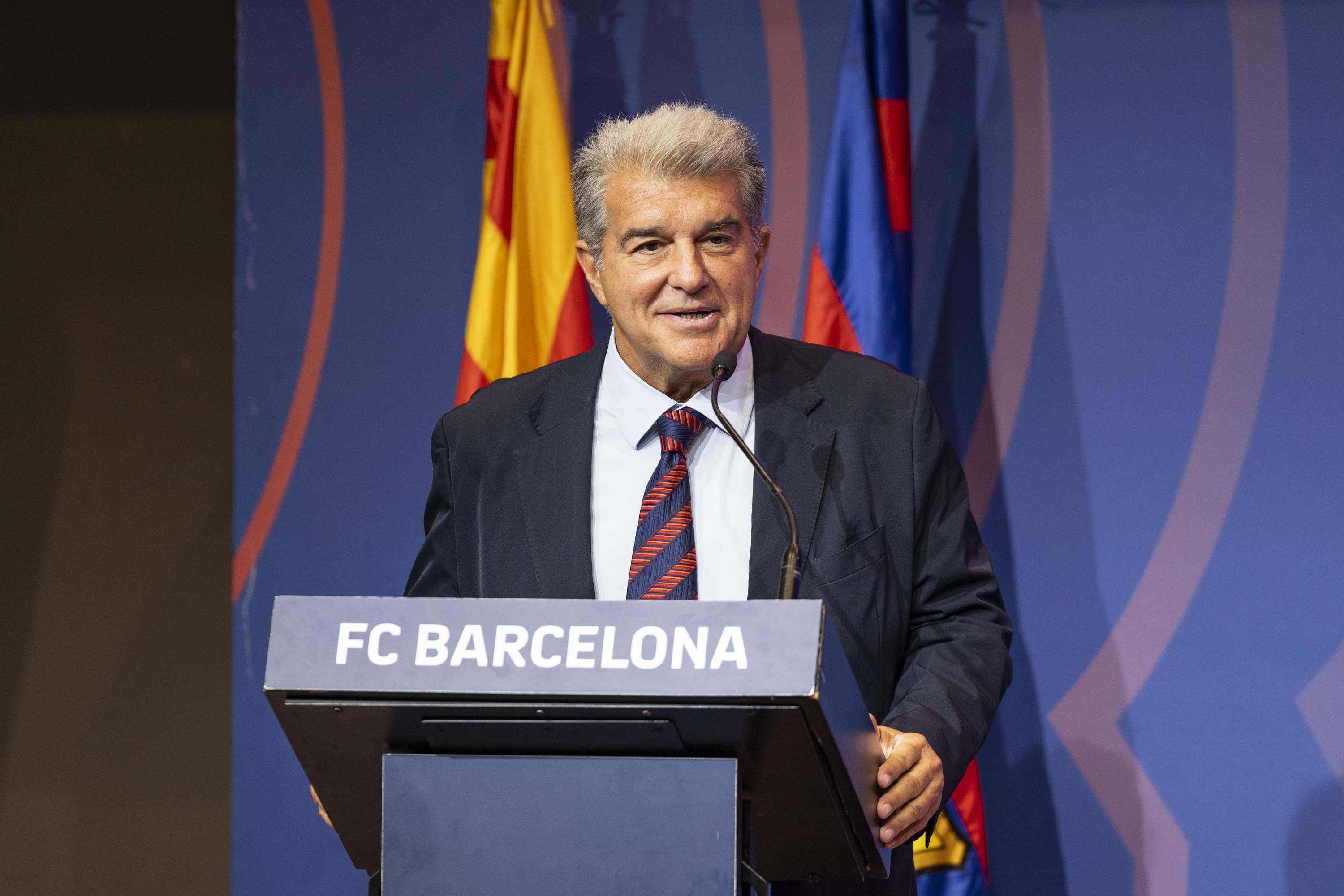 Joan Laporta treu pit: "Estem més forts que mai per culminar la recuperació del Barça"