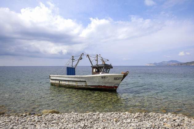 EMBARCACIÓ PASTERA ILLES BALEARS MIGRANTS EFE BARCA 