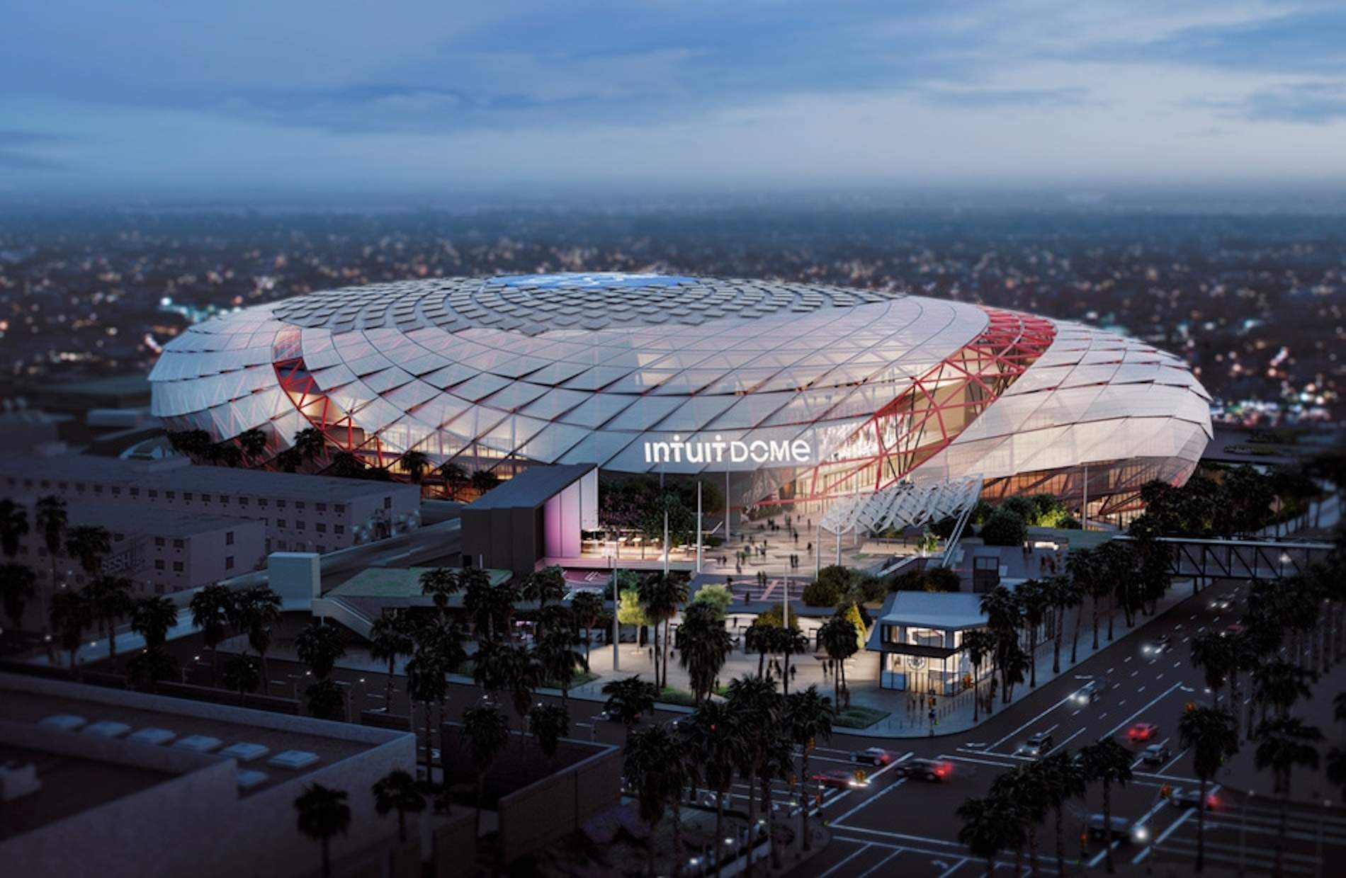 Los Clippers de Los Angeles tienen nueva casa: inaugurado el revolucionario estadio Intuit Dome