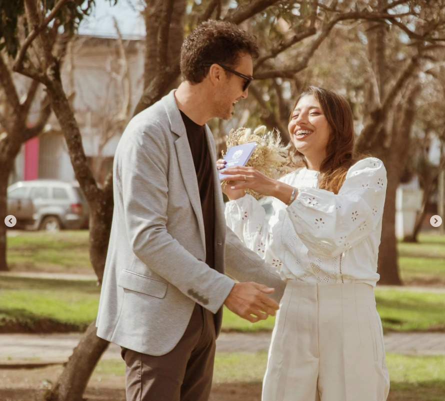 Boda Lesán, Instagram