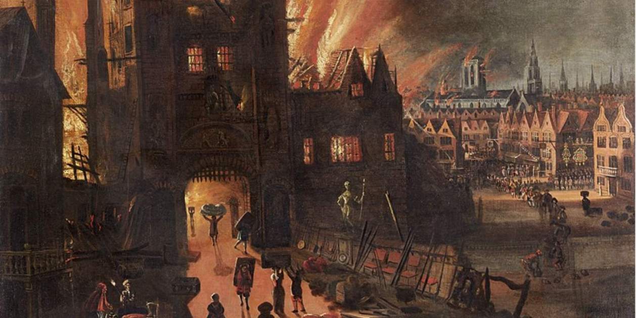 London fire, the most devastating in modern European history, is extinguished