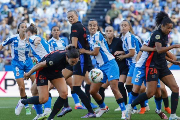 Depor Barça Liga F / Foto: EFE