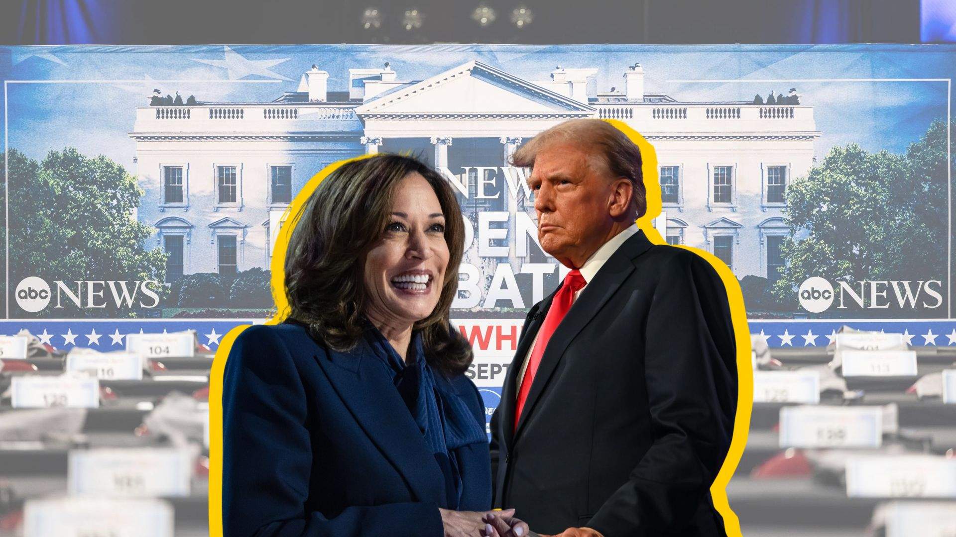 Cara a cara entre Trump i Harris: tensió abans del debat d'aquest dimarts