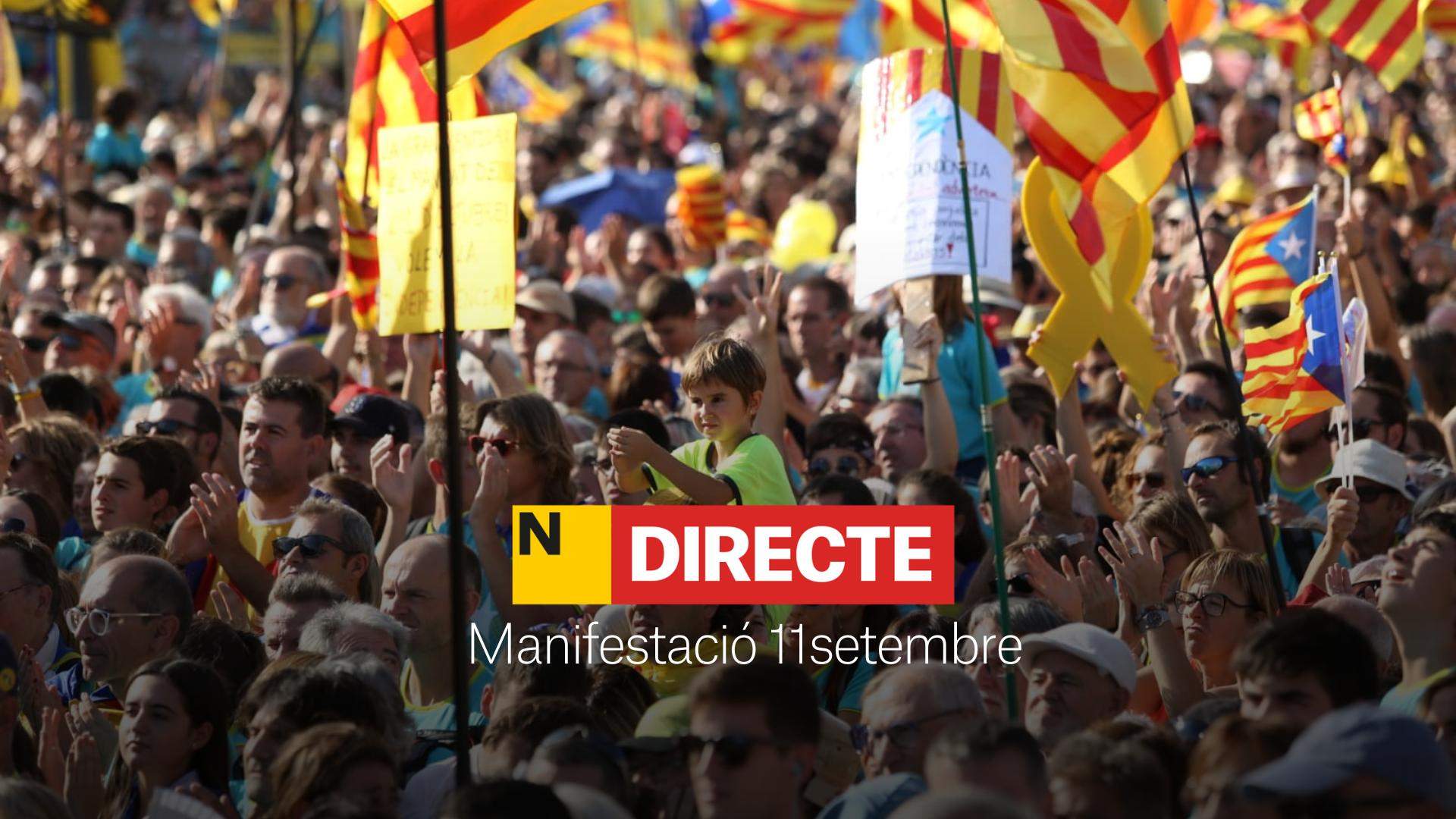 Manifestación Diada de Catalunya 2024, DIRECTO | Última hora sobre el 11 de septiembre en Barcelona