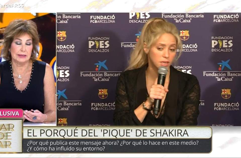 Ana Rosa contra Piqué, Telecinco