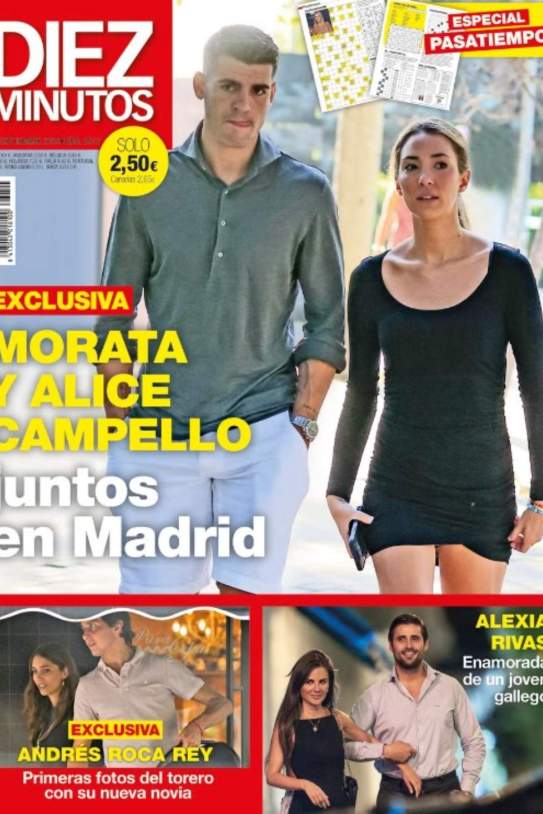 Morata y Campello portada Diez Minutos