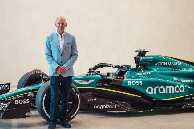 Adrian Newey presentació Aston Martin / Foto: Aston Martin