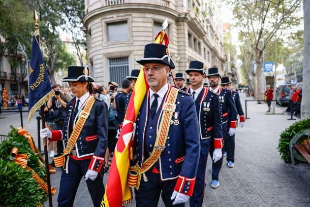 Diada 11S 2024 Ofrena Floral a Rafael Casanova / Foto: Carlos Baglietto