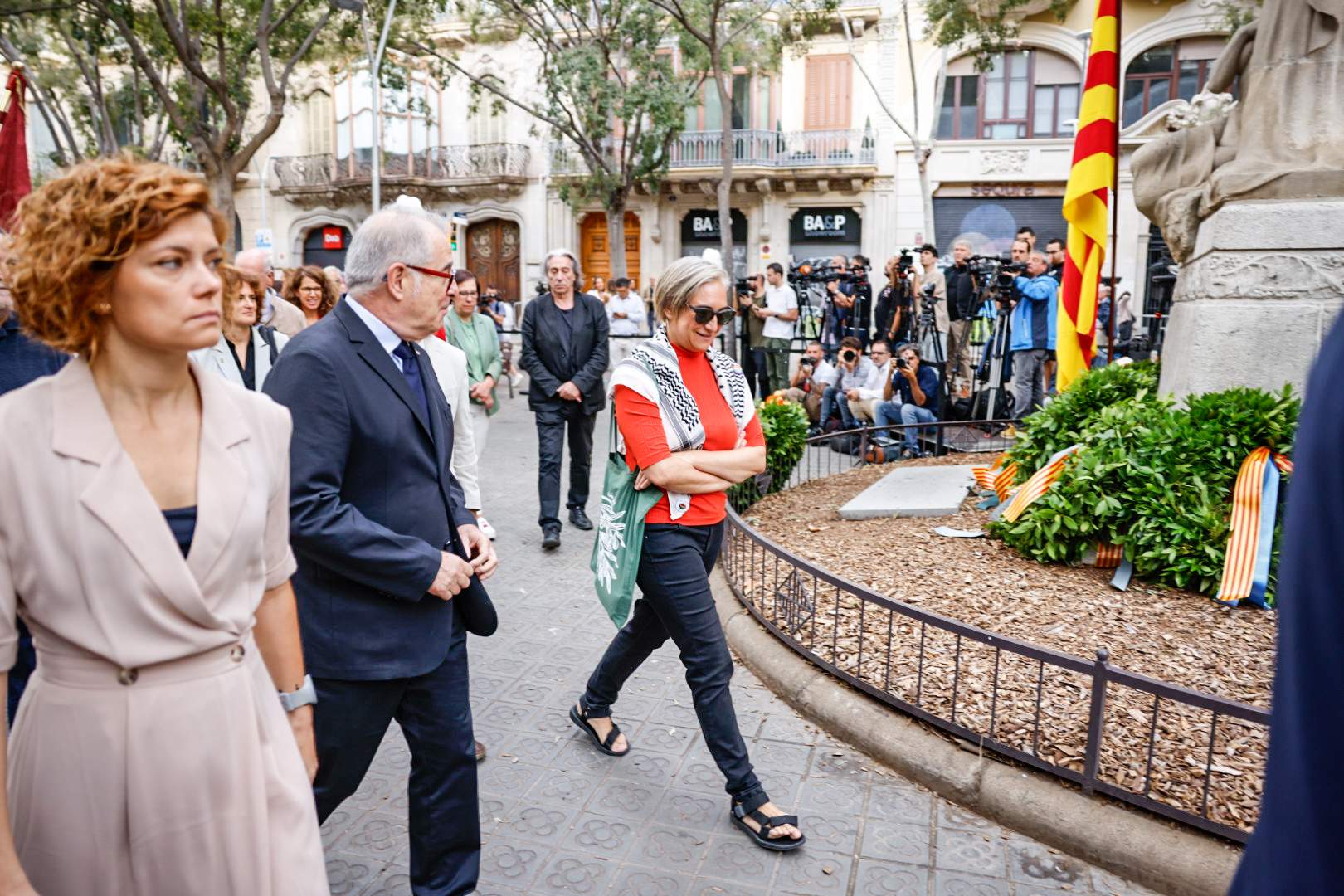 Diada 11S 2024 Ofrenda Floral a Rafael Casanova / Foto: Carlos Baglietto