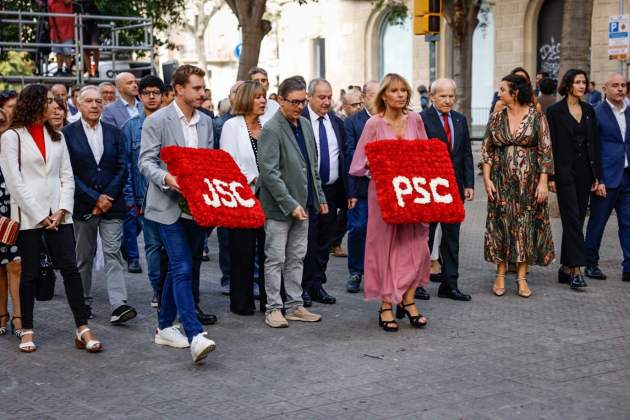 Diada 11S 2024 Ofrenda Floral a Rafael Casanova PSC / Foto: Carlos Baglietto