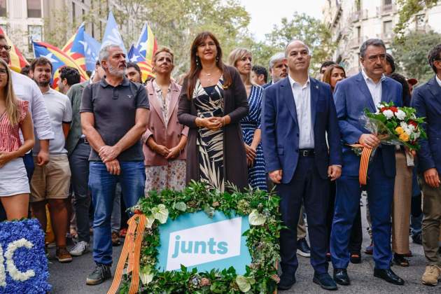 Diada 11S 2024 Ofrenda Floral a Rafael Casanova JUNTS / Foto: Carlos Baglietto