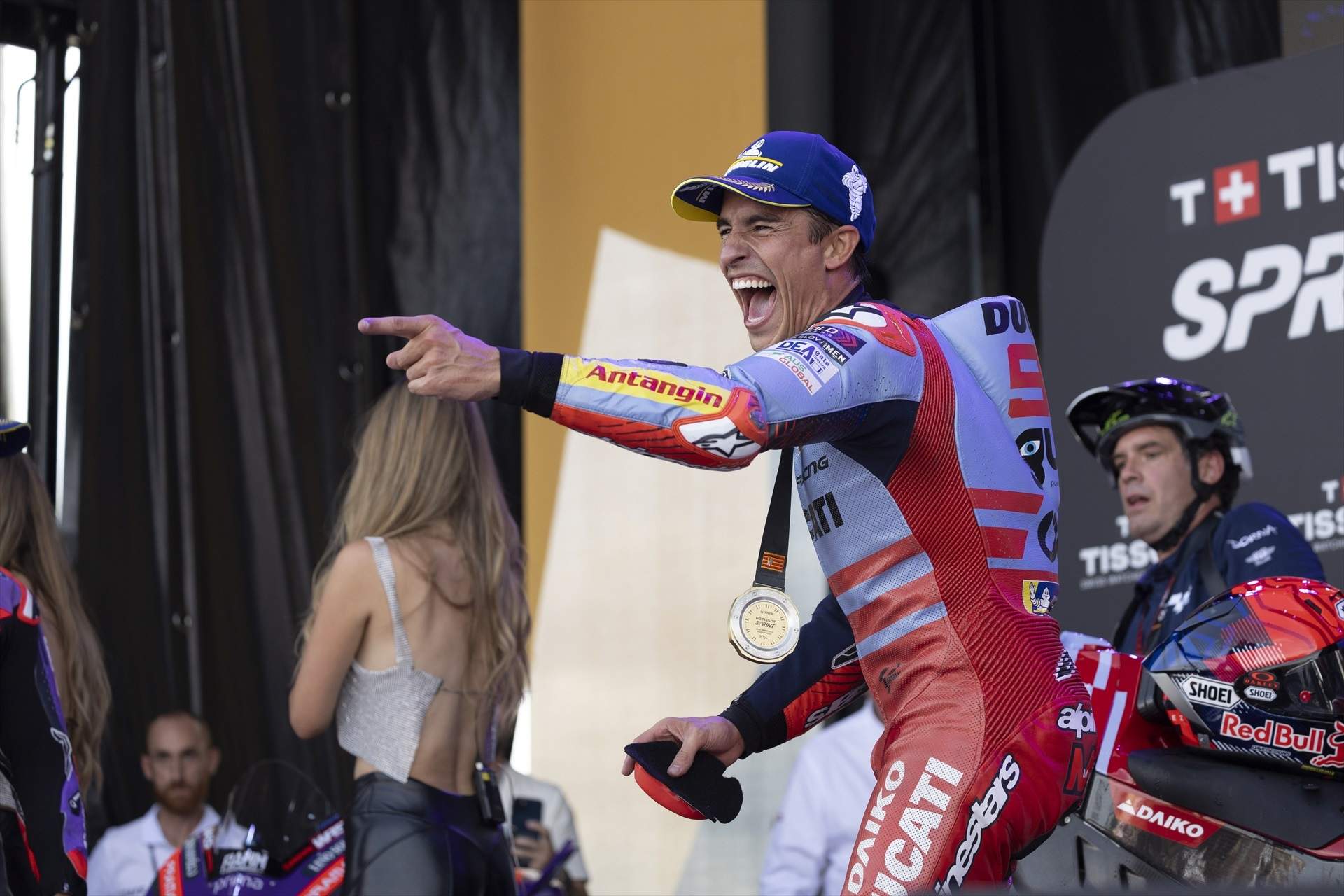 Marc Márquez amenaza con asaltar el campeonato de MotoGP: "Un loco no te avisa"