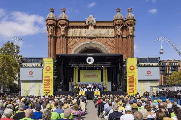 20240911 Diada 2024 Acte Omnium Arc de Triomf Xavier Antich / Foto: Carlos Baglietto