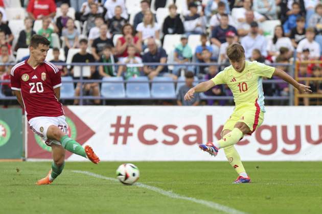 Pablo Torre España Sub 21 Hongria / Foto: EFE