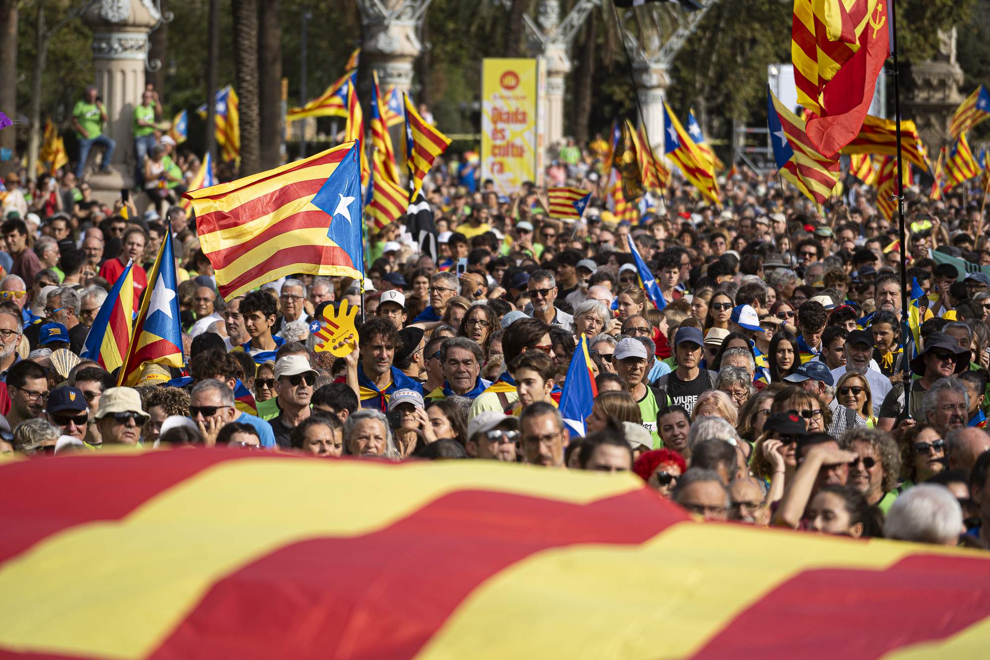 Fins a 85 vulneracions de drets en protestes independentistes el 2024