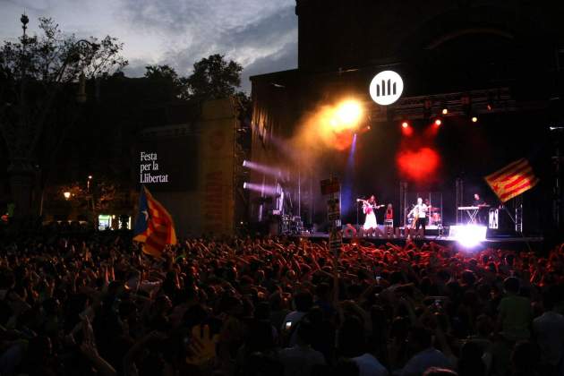 Festa Llibertat Omnium Cultural Diada 2024 / ACN