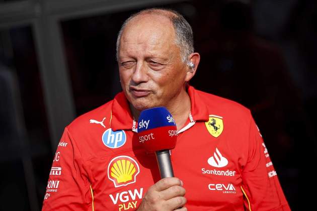 Fred Vasseur, Team Principal del equipo Ferrari / Foto: Europa Press