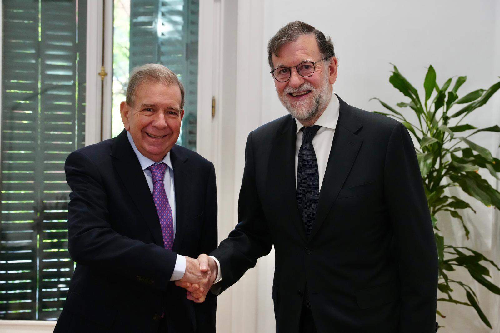 Rajoy se reúne con Edmundo González y lo reconoce como presidente electo de Venezuela