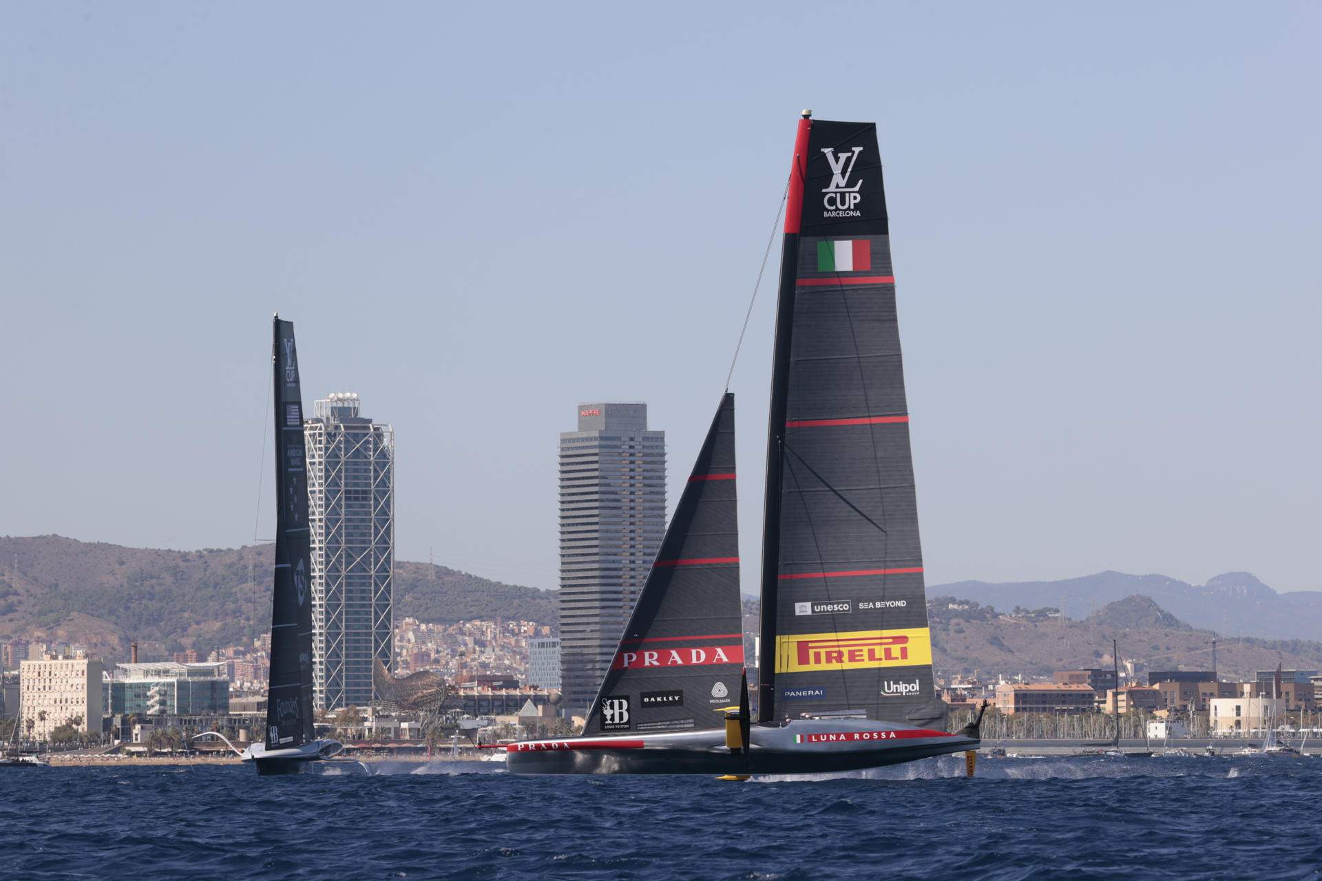 Luna Rossa e INEOS Britannia sentencian las semifinales de la Copa América de Vela