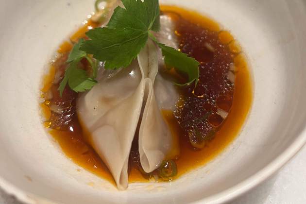 Gyoza de rabo de buey en caldo / Foto: Rosa Molinero Trias