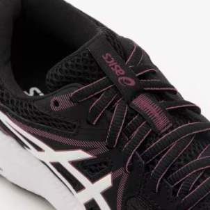 Cordones en negro y rosa