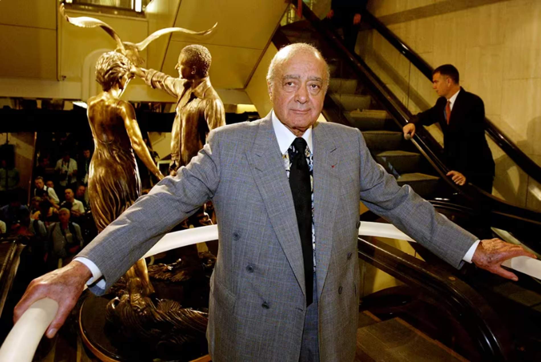 Mohammed Al Fayed, el magnate de Harrods, acusado de violación por cinco exempleadas