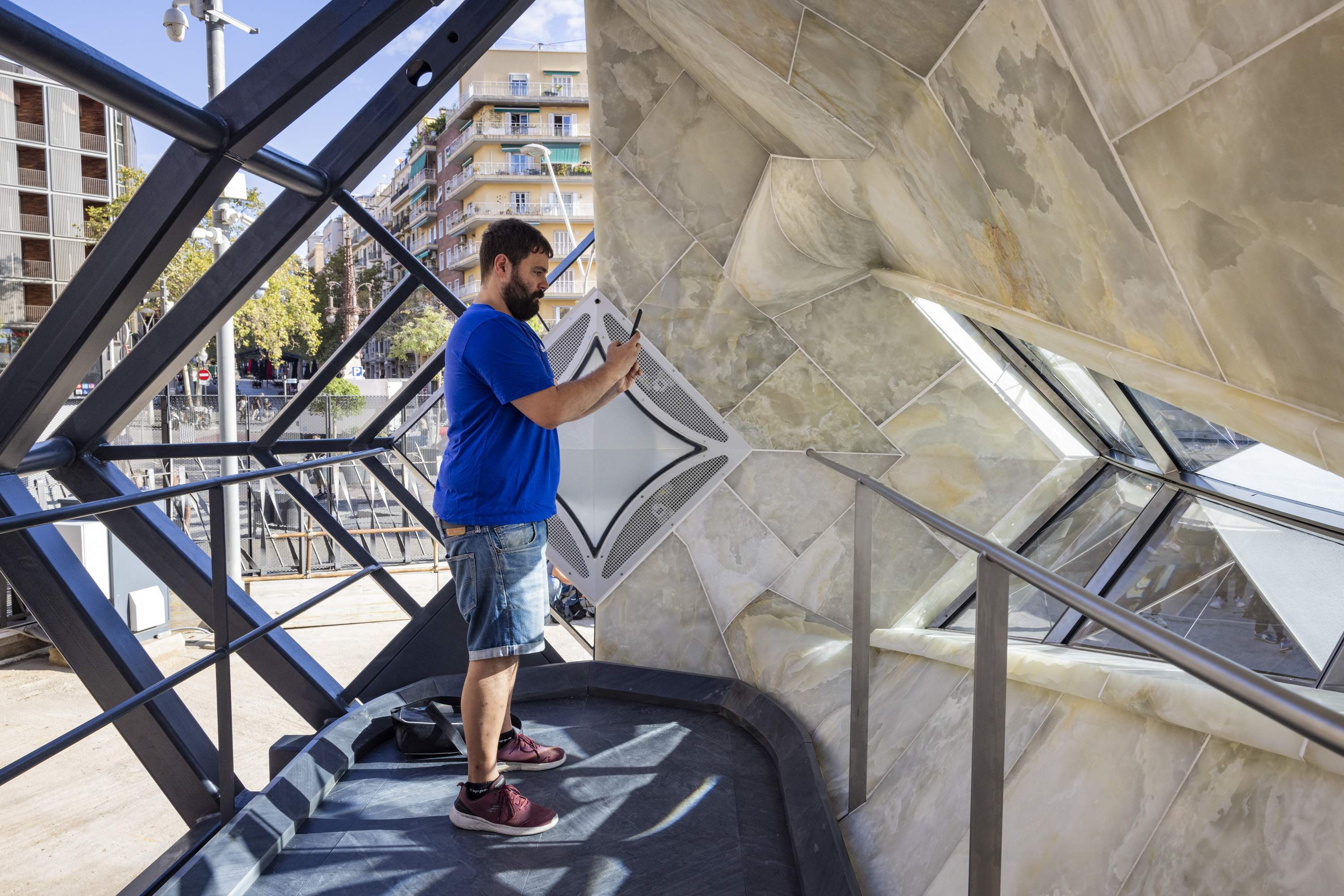 Así será el espectacular mirador de la cruz de la torre de Jesús de la Sagrada Familia