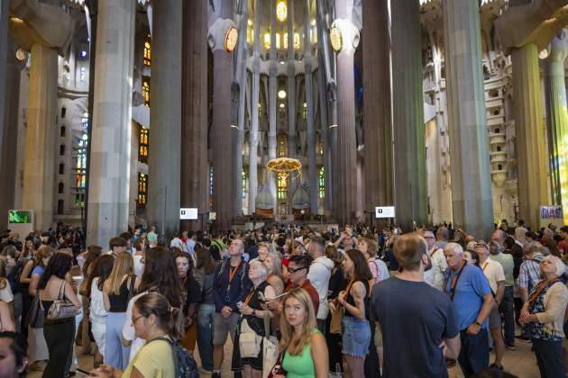 interior Sagrada Familia / Foto: Carlos Baglietto