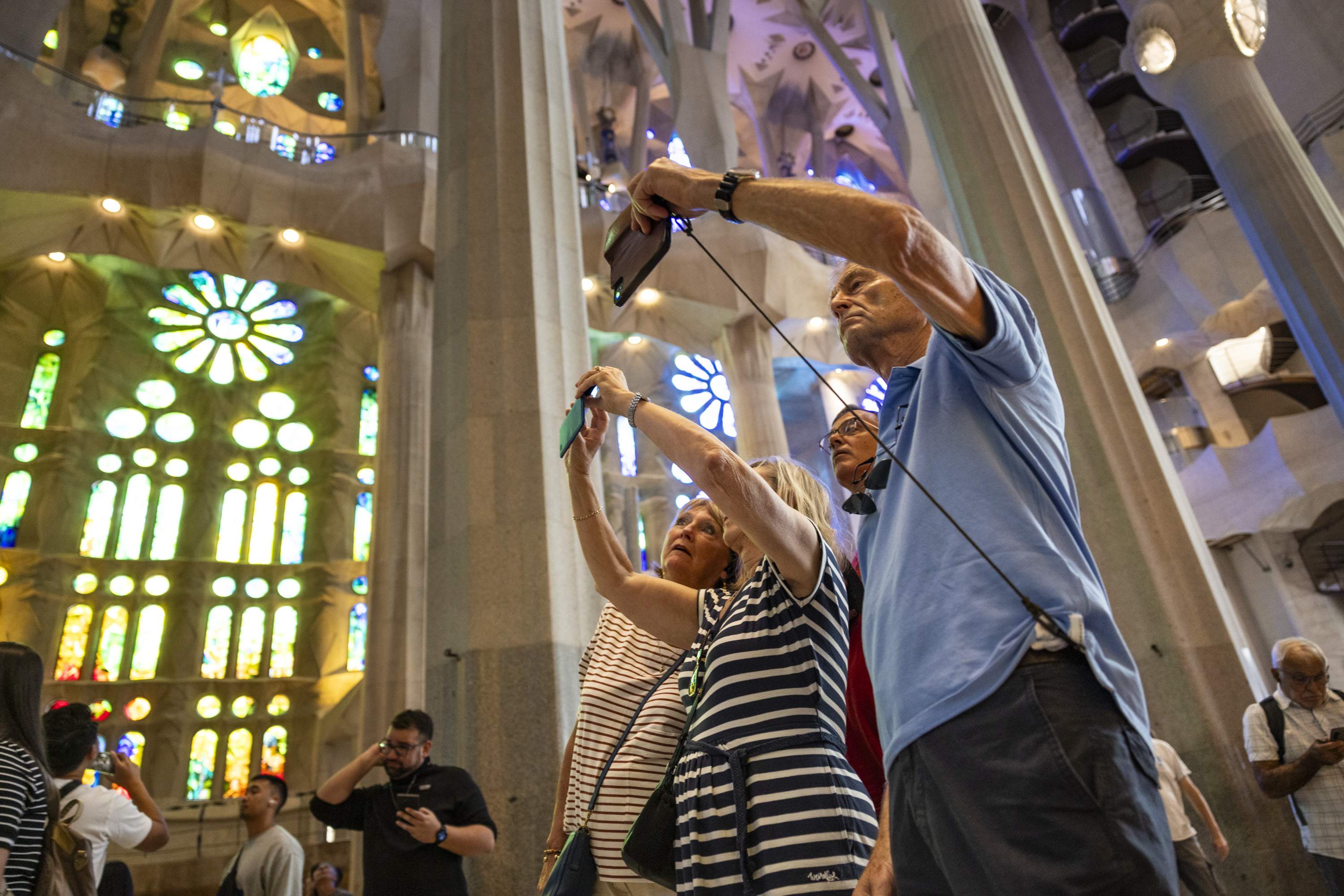 La Sagrada Família tanca el 2024 amb rècord històric de visitants: 4,8 milions