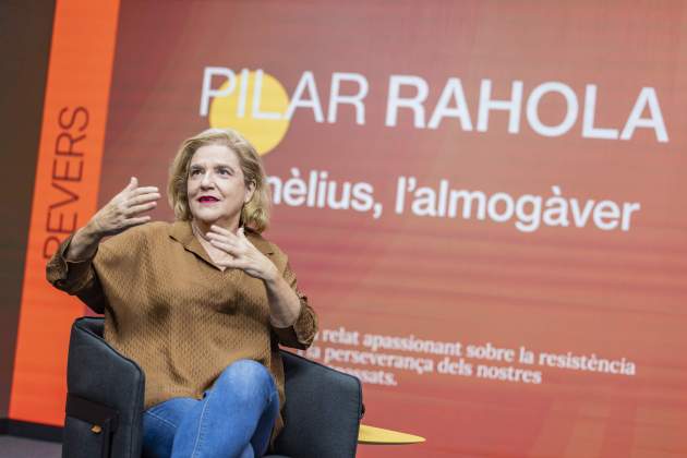 Entrevista Pilar Rahola, nou llibre Corneliu l'Almogàver / Foto: Carlos Baglietto