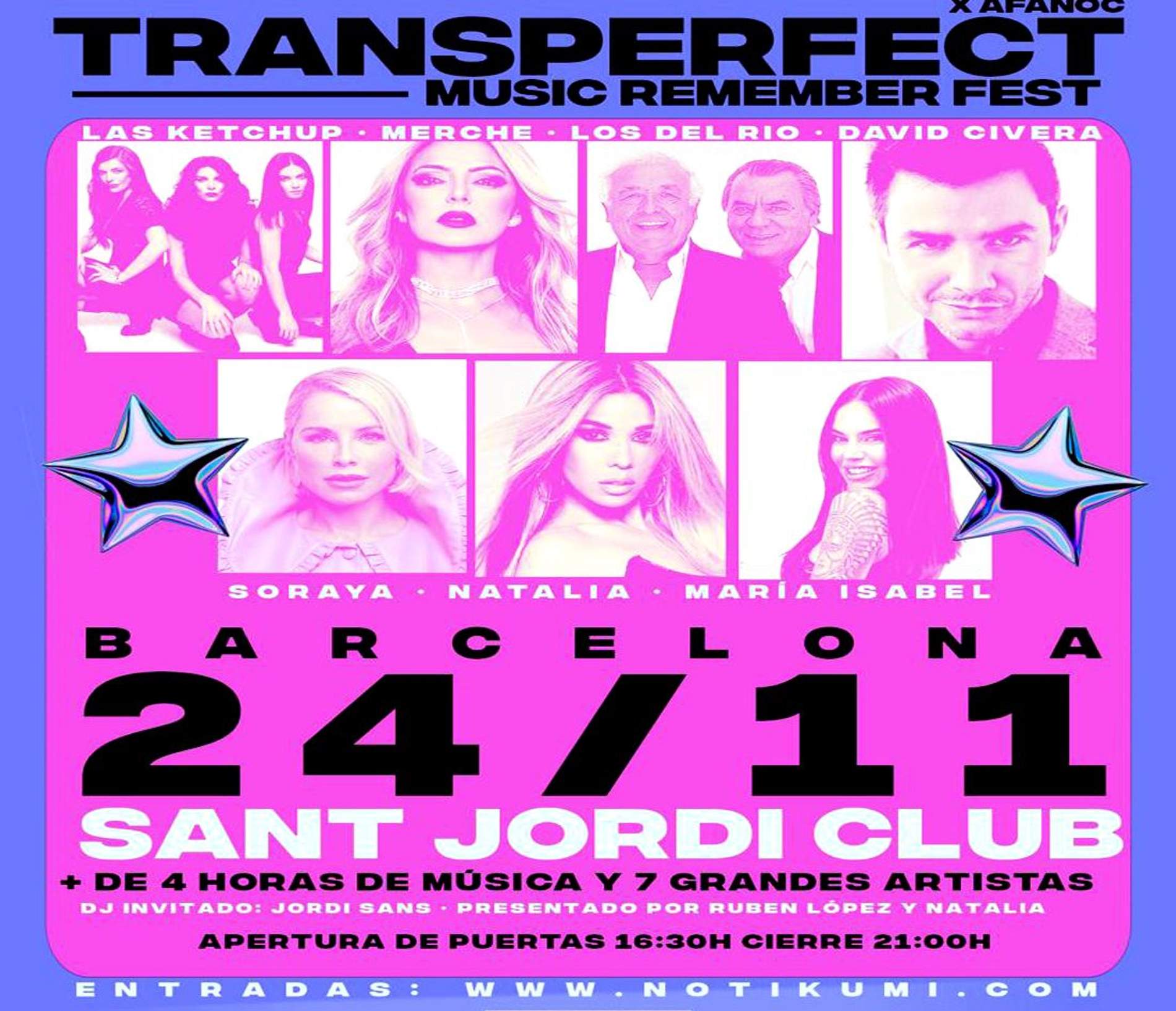 Barcelona acogerá el TransPerfect Music Remember Fest