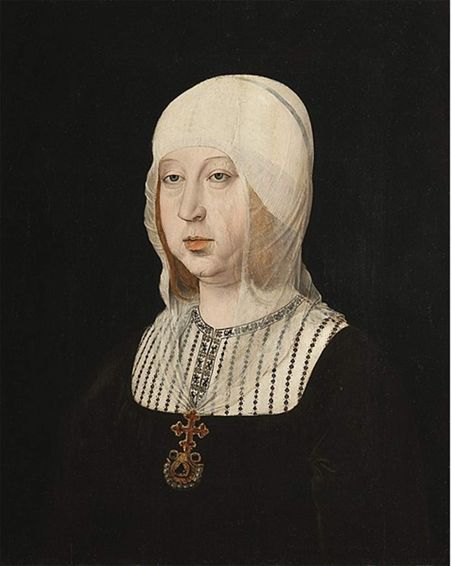 Retrato de Isabel la Católica (siglo XV), impulsora de la castellanización de la sociedad leonesa. Fuente Palacio Real de Madrid