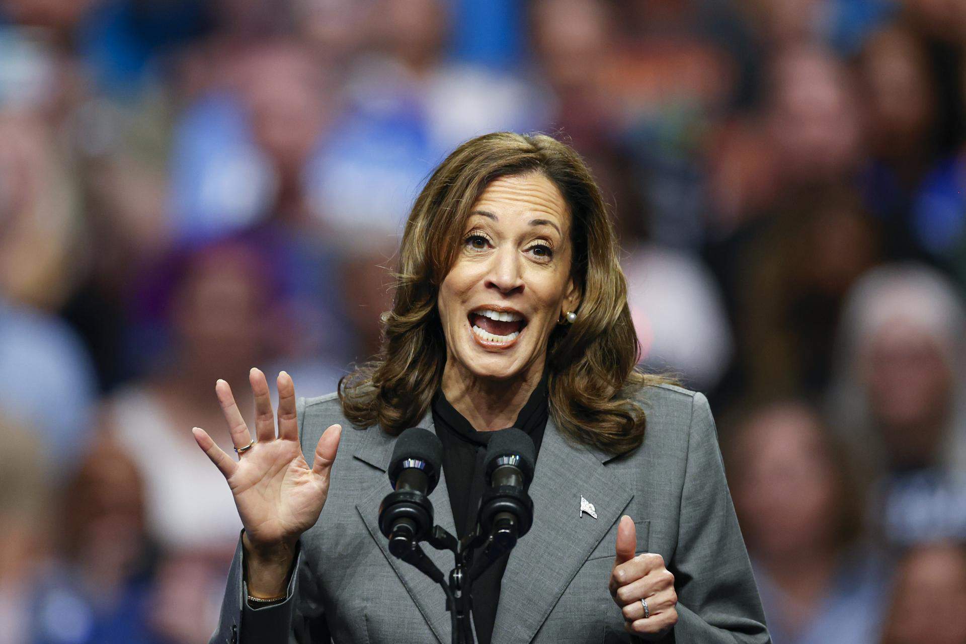 El guiño de Kamala Harris al votante conservador: "Si alguien asalta mi casa, recibirá un tiro"