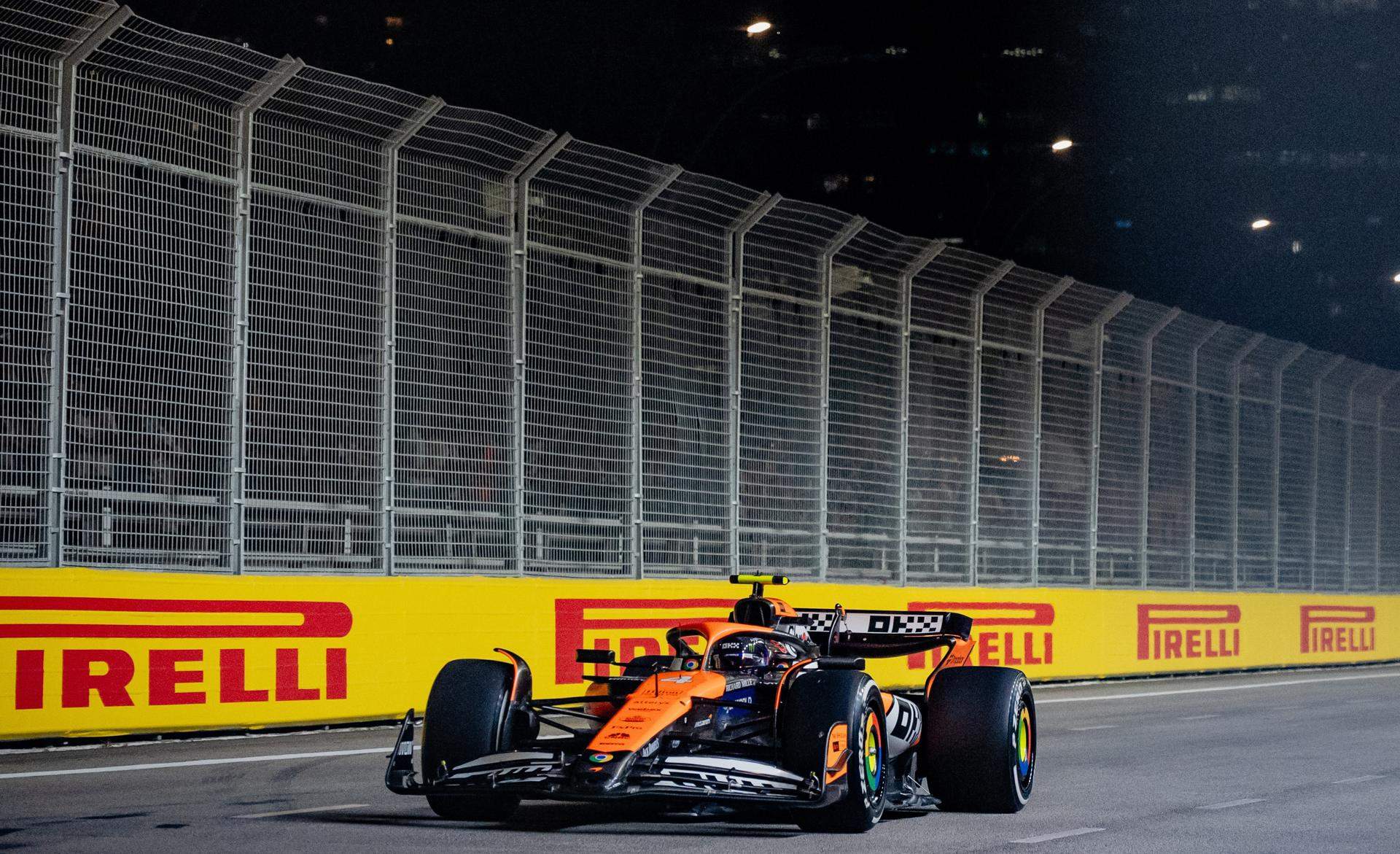 Lando Norris s'emporta la pole i confirma el domini de McLaren sobre l'asfalt de Singapur