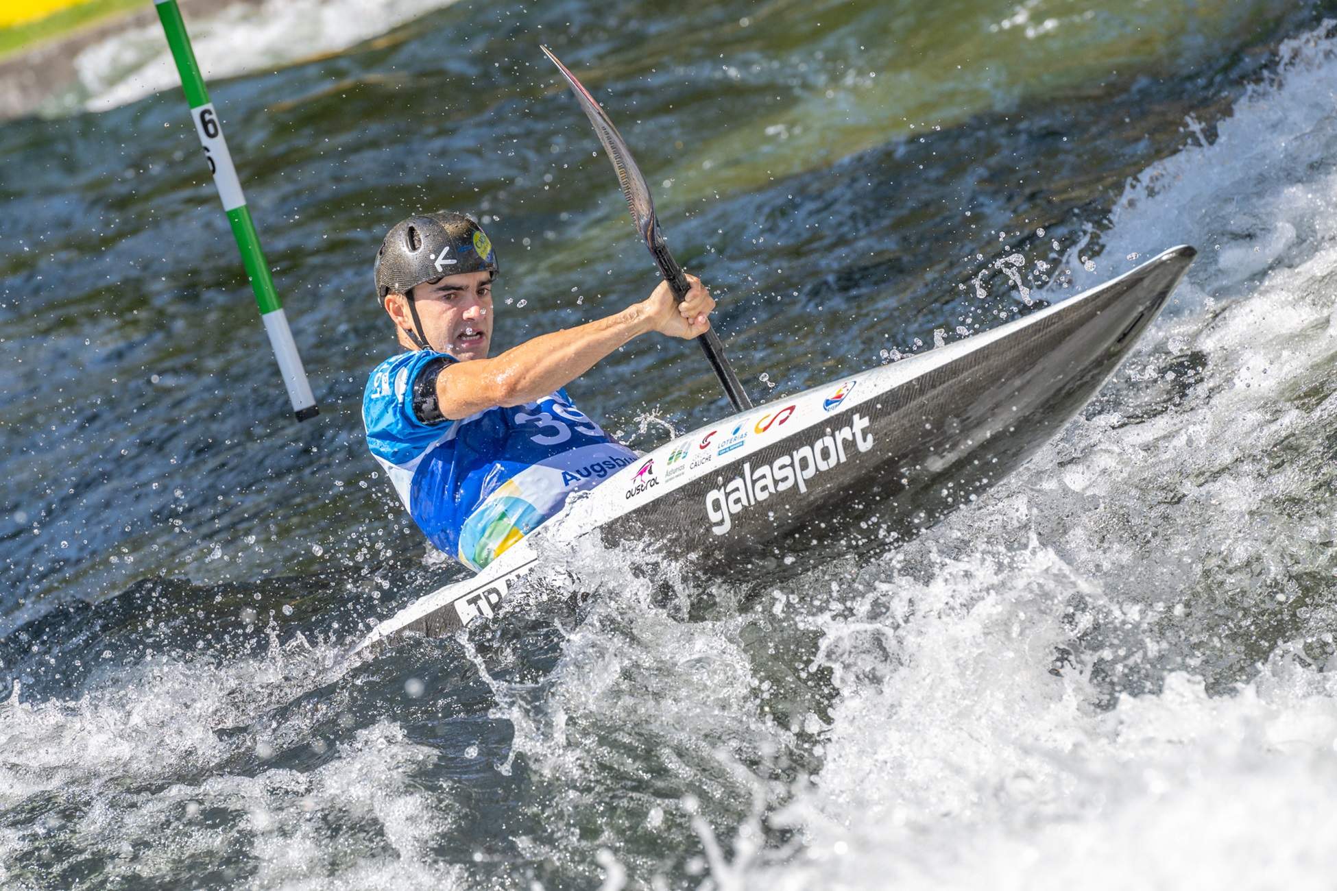 Miquel Travé guanya la medalla d'or en C1 a la Copa del Món de Piragüisme en Eslàlom de La Seu d'Urgell