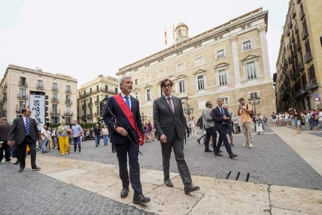 fiestas merced barcelona collboni isla efe