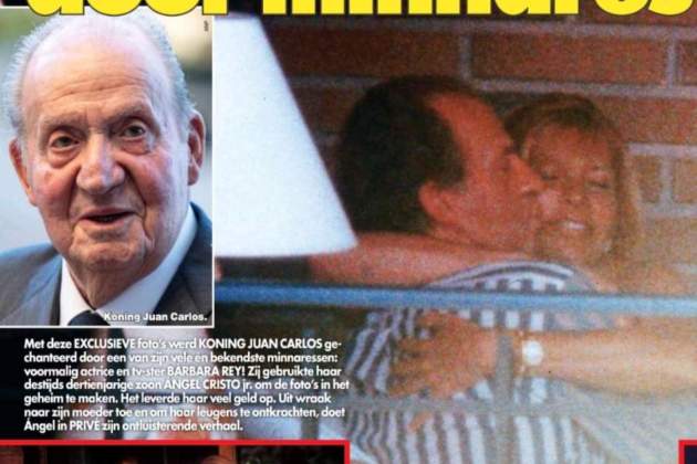 Portada revista Privé Bárbara Rey y Juan Carlos 