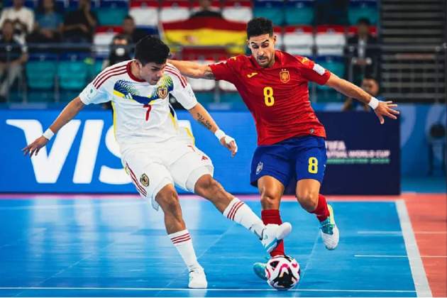 Veneçuela elimina Espanya del Mundial de Futbol Sala / Foto: RFEF