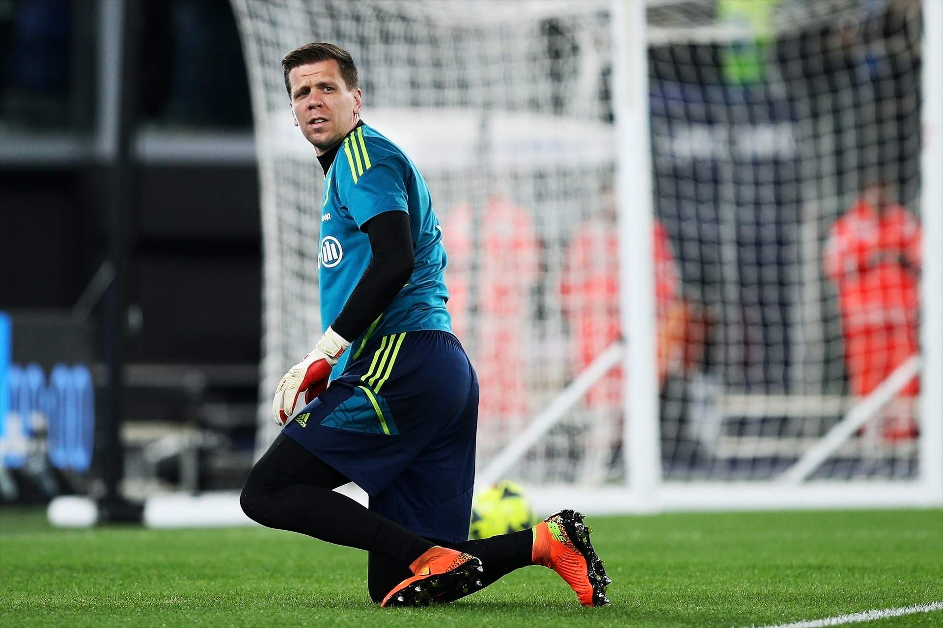 Wojciech Szczesny calentamiento Juventus / Foto: Europa Press - Federico Proietti