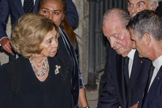 Juan Carlos Sofía funeral Juan Gómez Acebo, 2024 GTRES