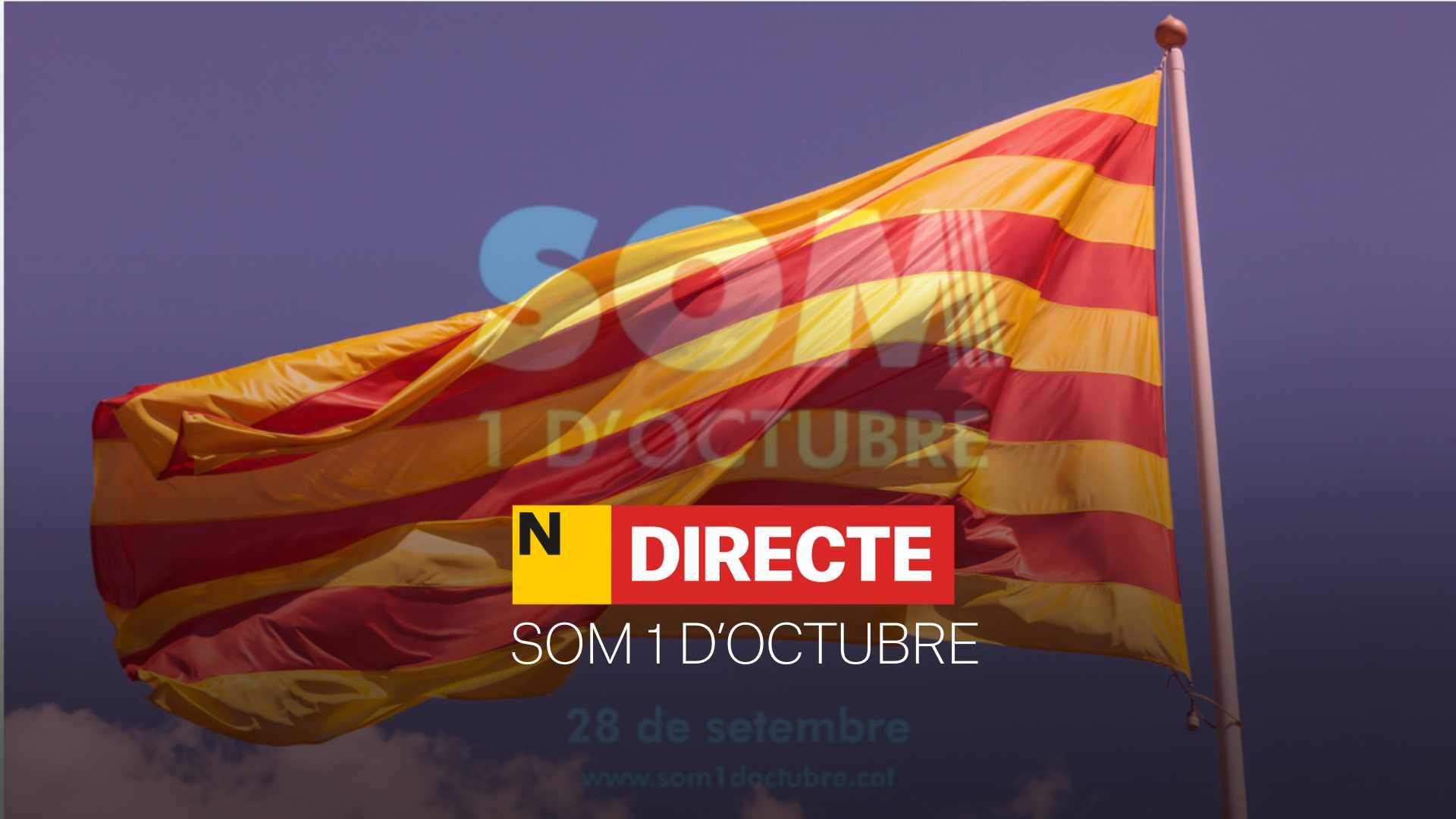 Fiesta Som 1 d'octubre, DIRECTO | Acto institucional, intervención de Carles Puigdemont y todas las actividades