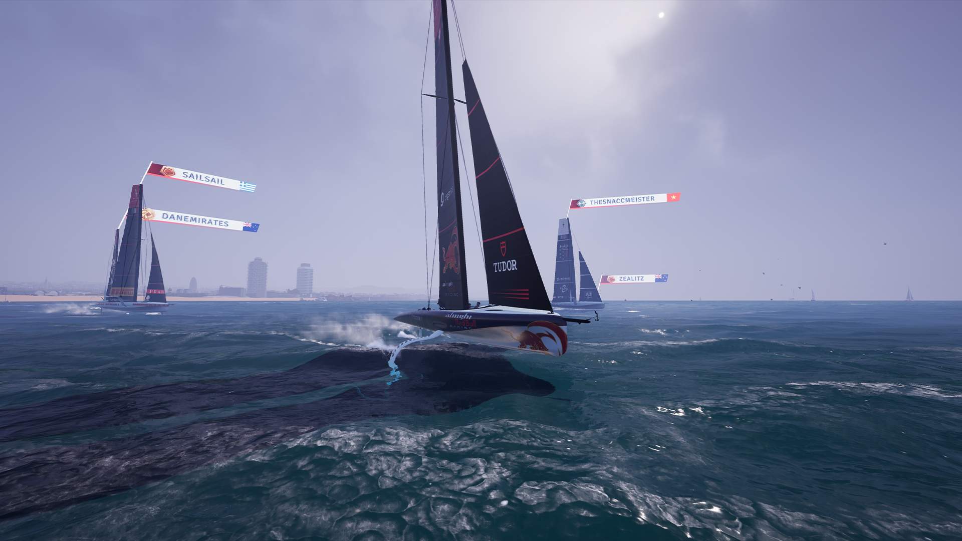 La America's Cup también se disputa en tu PC