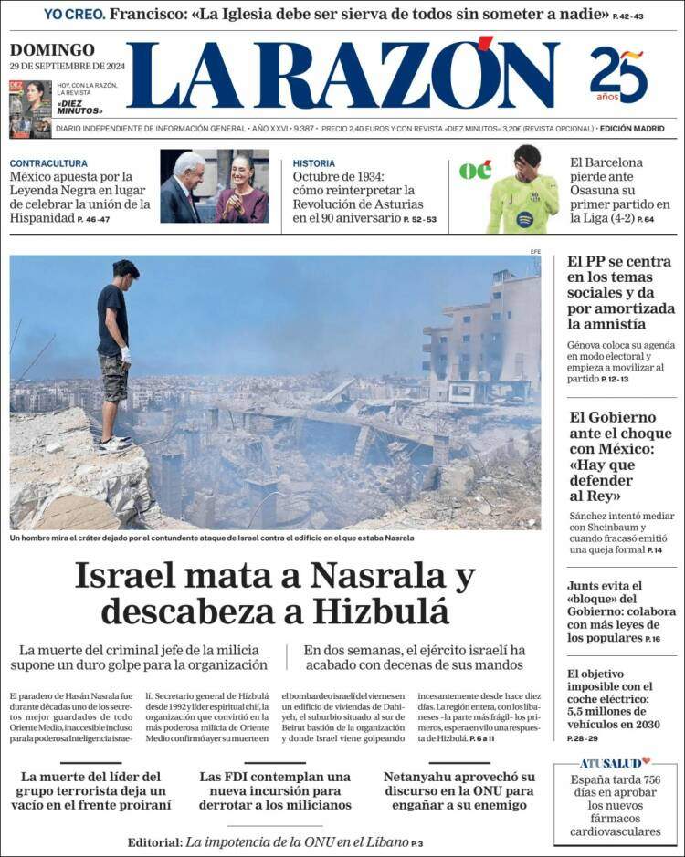 'La Razón' 29