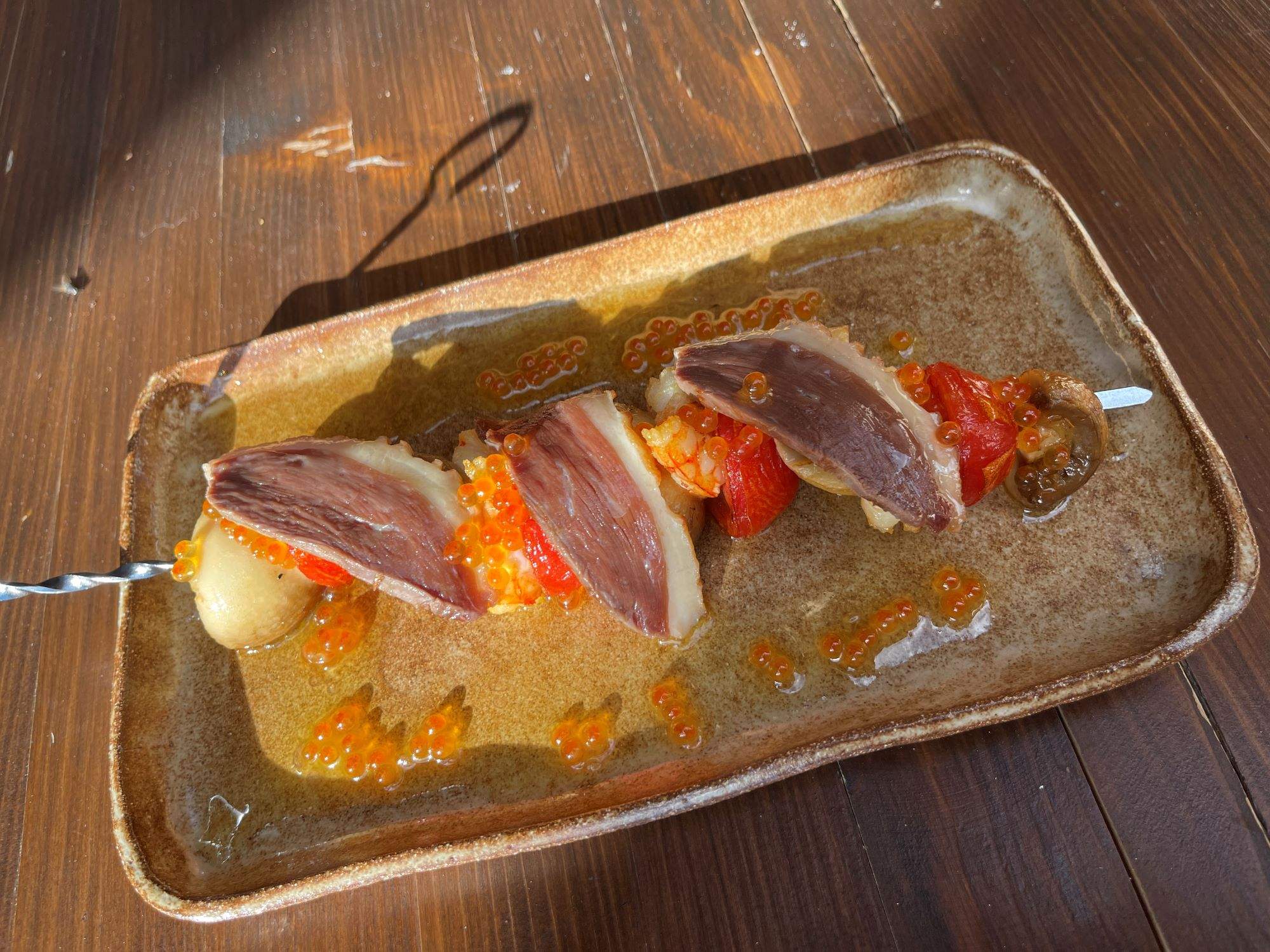 Un plato de mar y montaña exquisito y de lo más sencillo